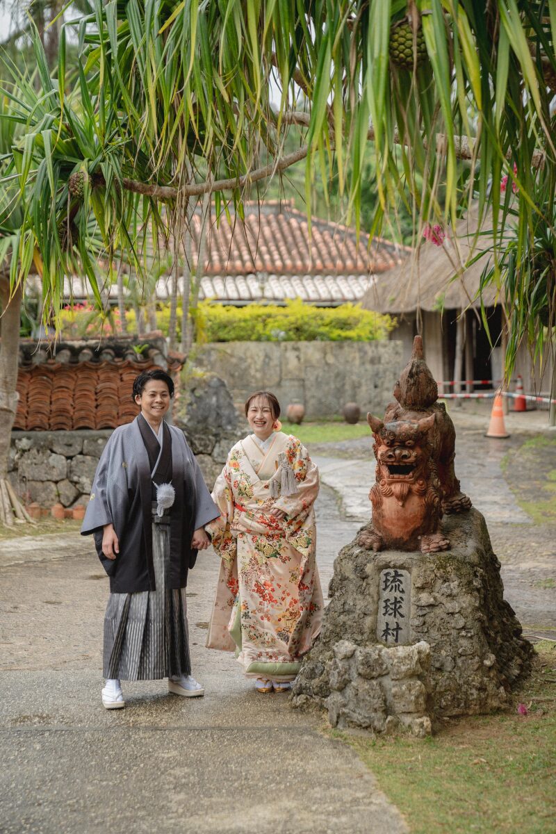 最後はシーサーと♪