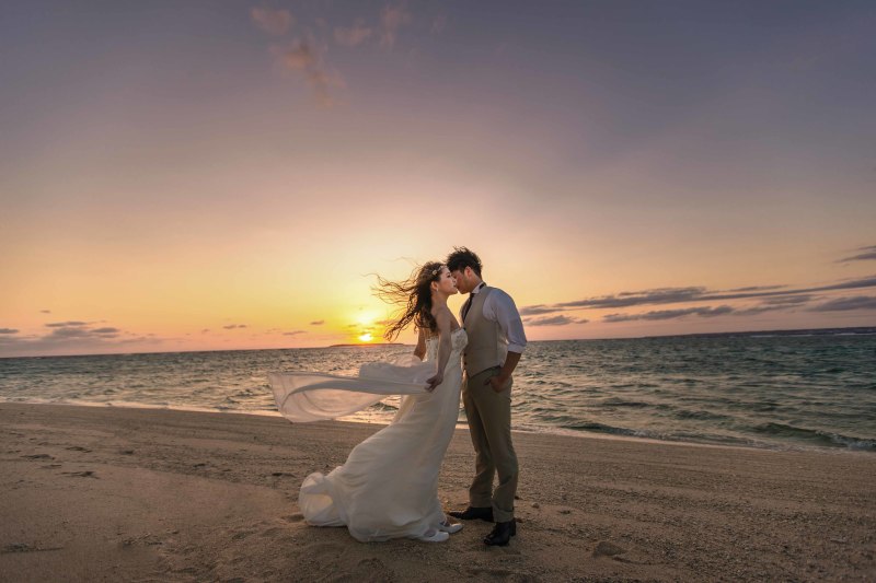 ワーゲンバスで撮った後はサンセットツアー