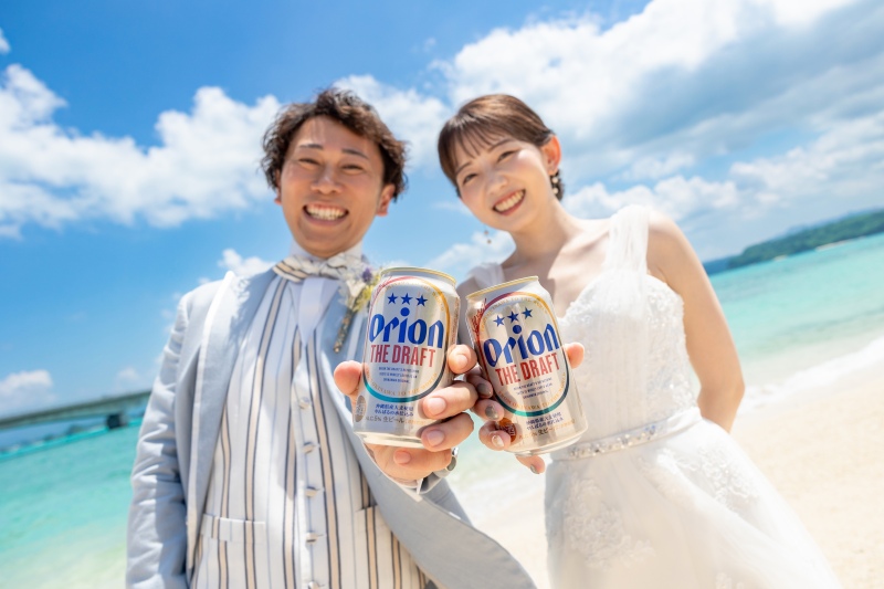 CMのような笑顔で