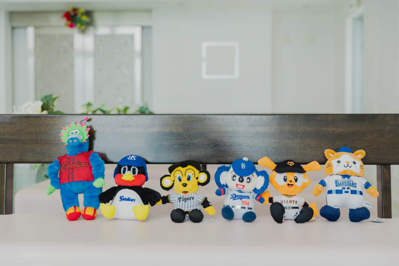 お持ち込みの小物も