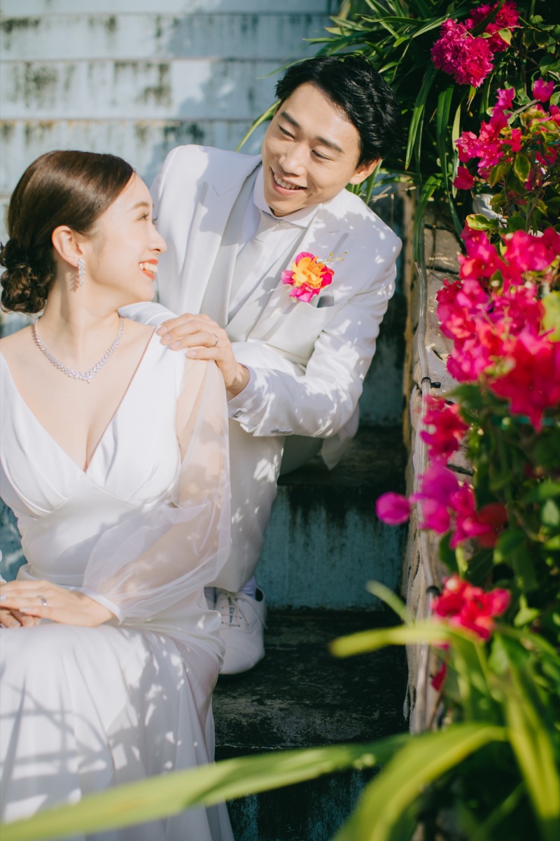 いい写真がたくさん撮れていくと二人もノリノリに♪