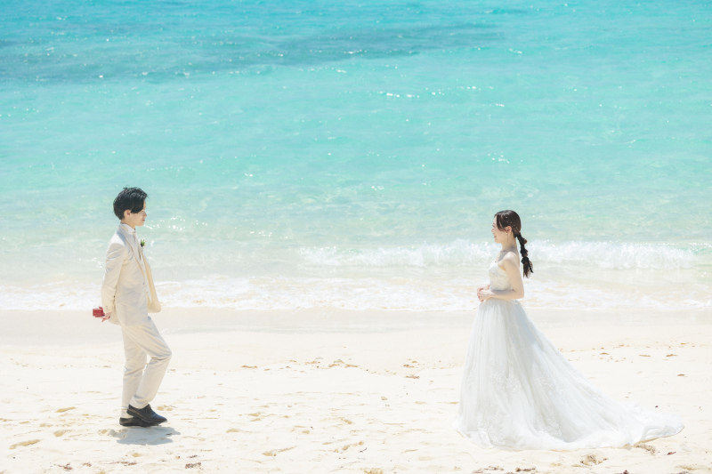 晴れのビーチと宮古島の最東端へ