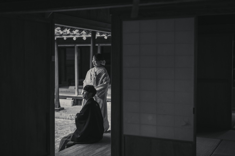 モノクロも渋いですねえ〜