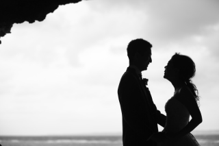 瀬底ビーチ（曇り）