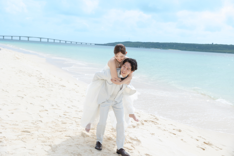 おんぶショット!