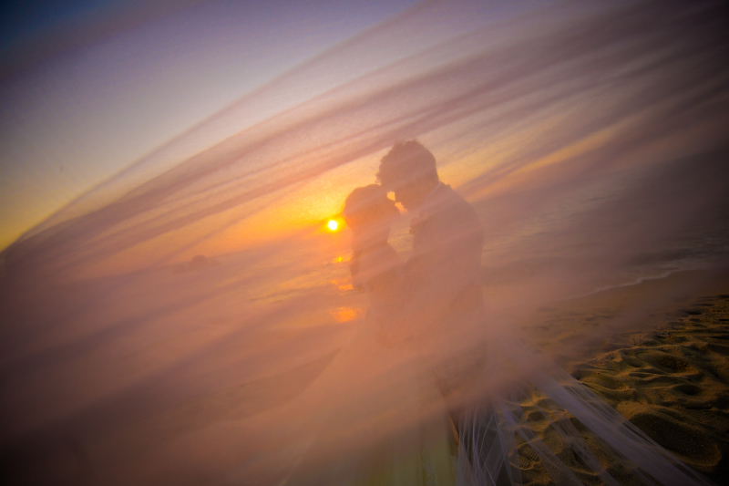 サンセット × シルエット