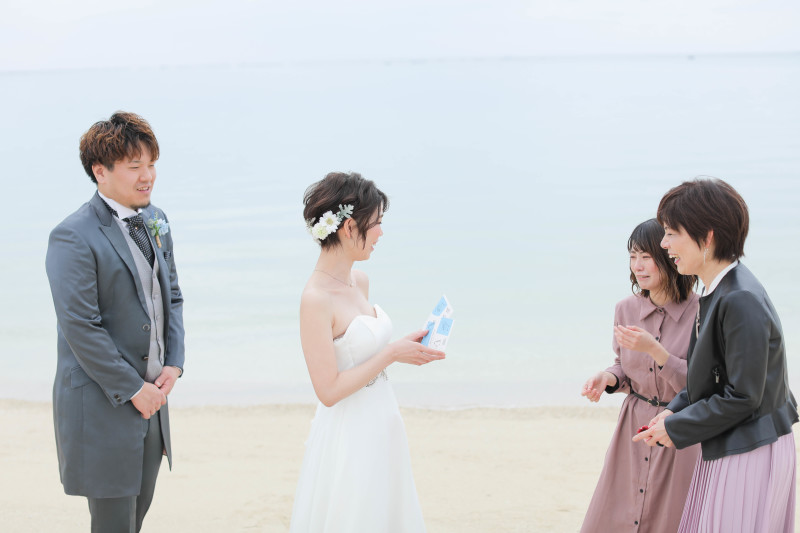 新婦様からの、、、