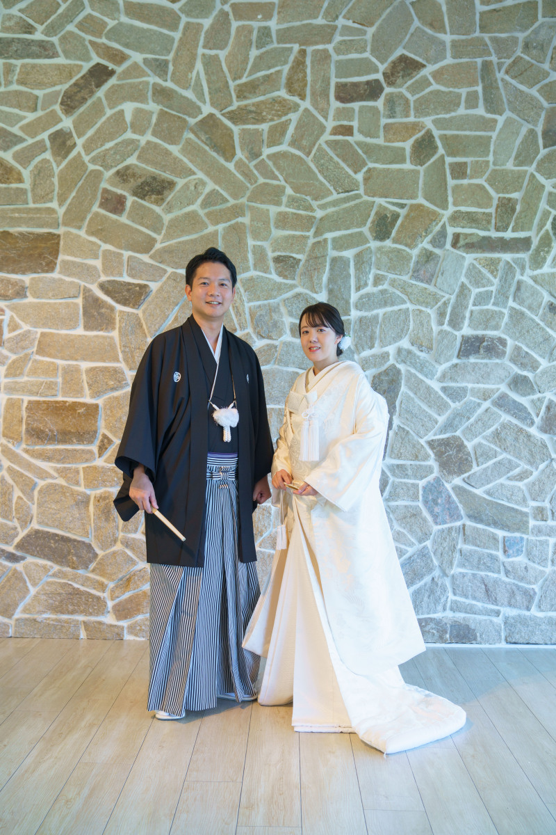 フォーマルな立ち姿