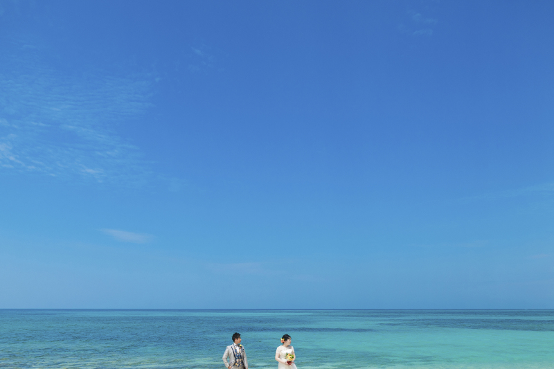 海の青さ