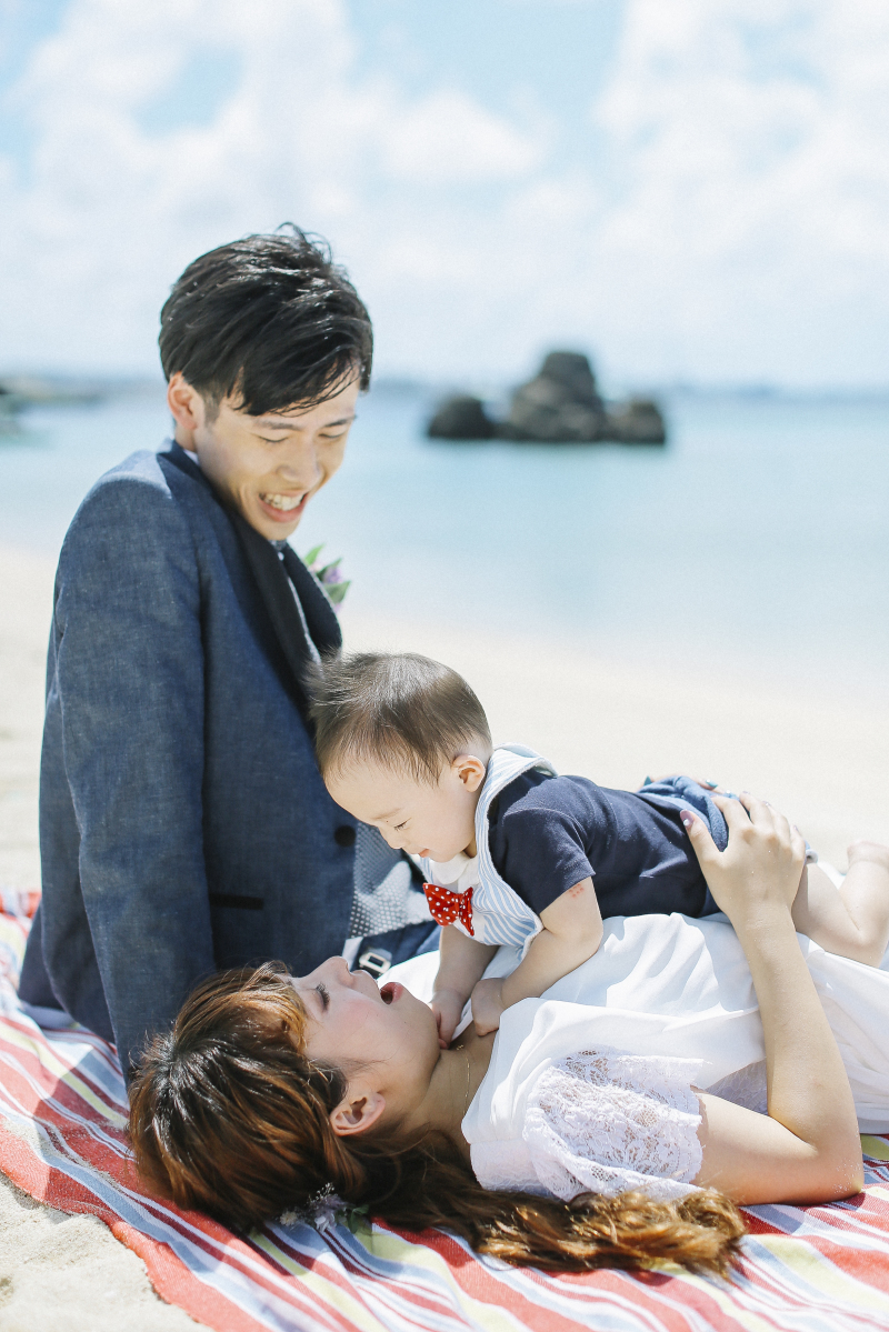 お子様と普段の感じも