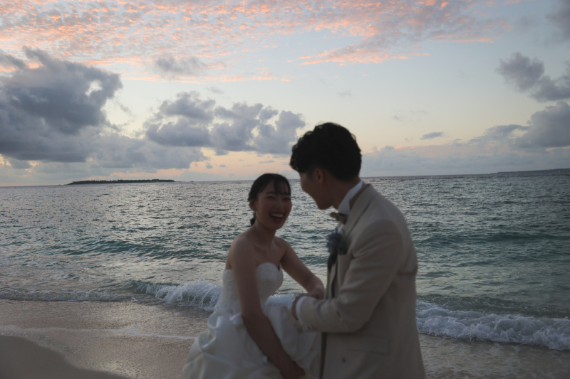 夕暮れぐるぐるショット。