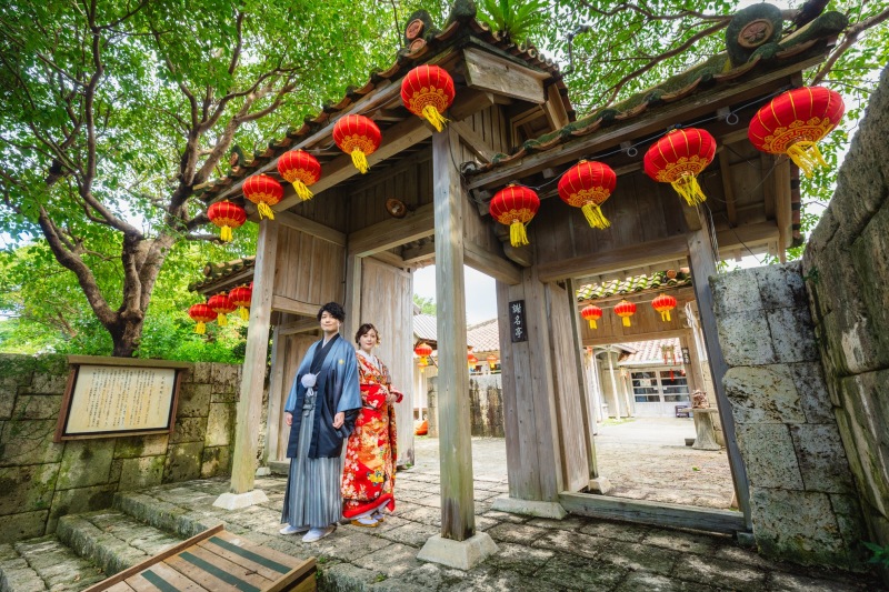 午後は和装に着替えて♪