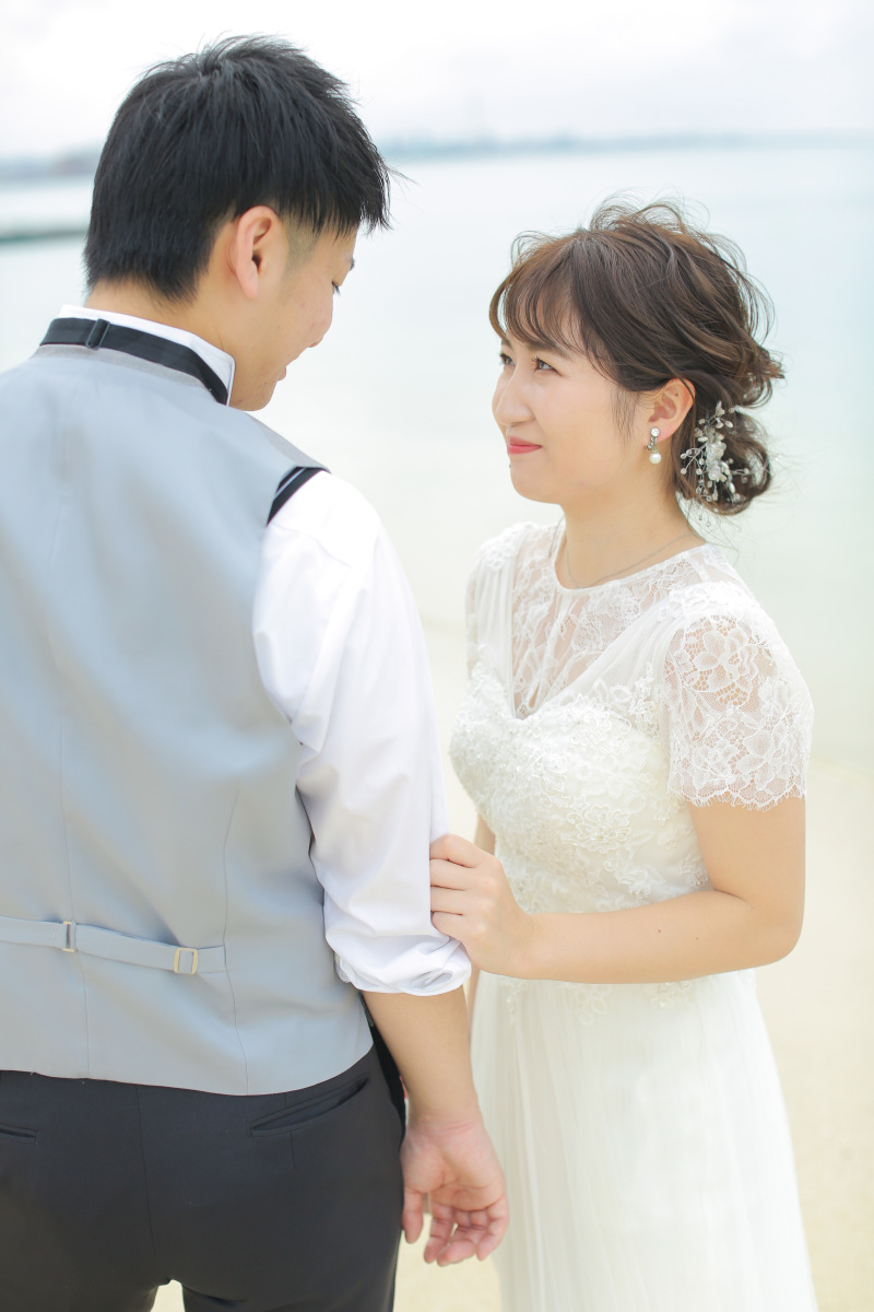 見つめ合う二人