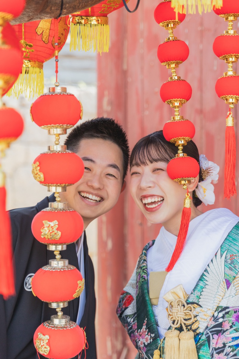 ランタンと一緒に