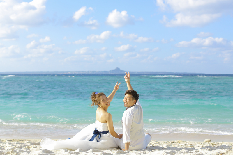 晴れたらテンションも上がります！