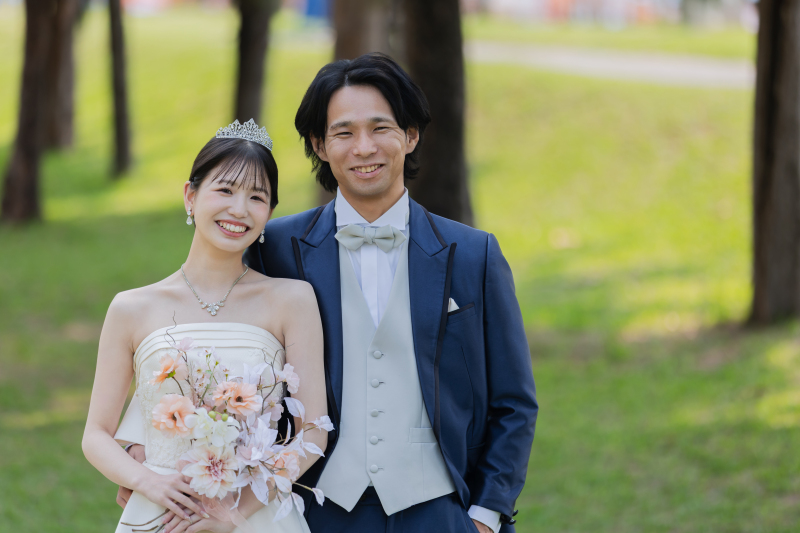 やっと緊張も少し解け二人らしさも。