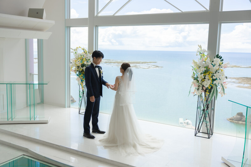 リング交換シーン