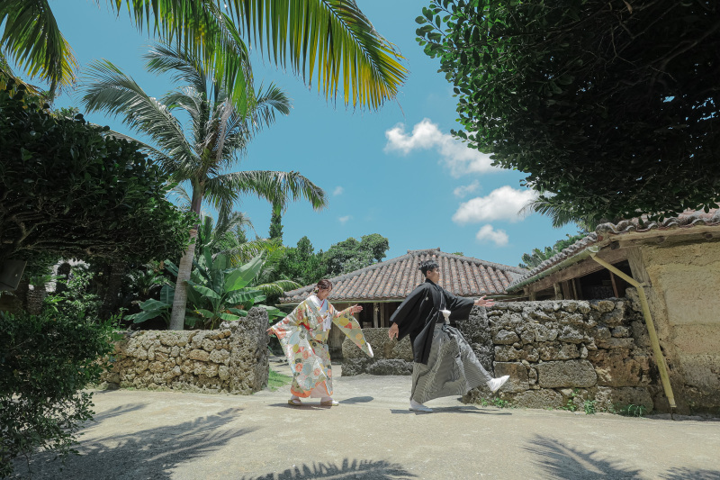 和装でも元気に。