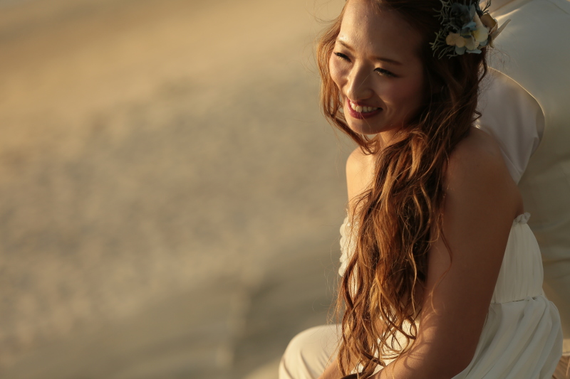 ドラマチックな光で