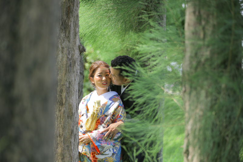 緑でしっとりと・・・