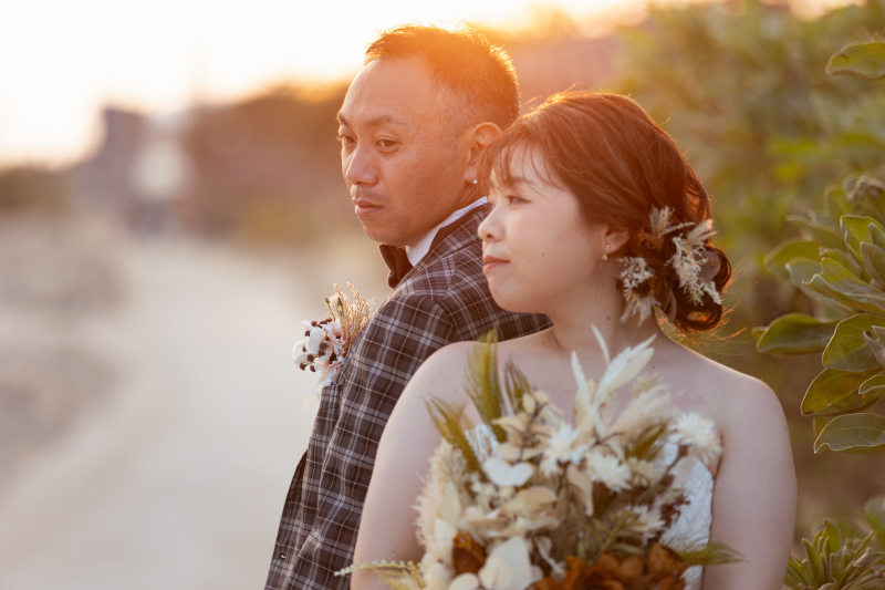 21世紀の森公園でサンセット撮影