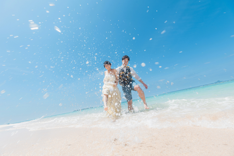 Sesoko beach＋In the see