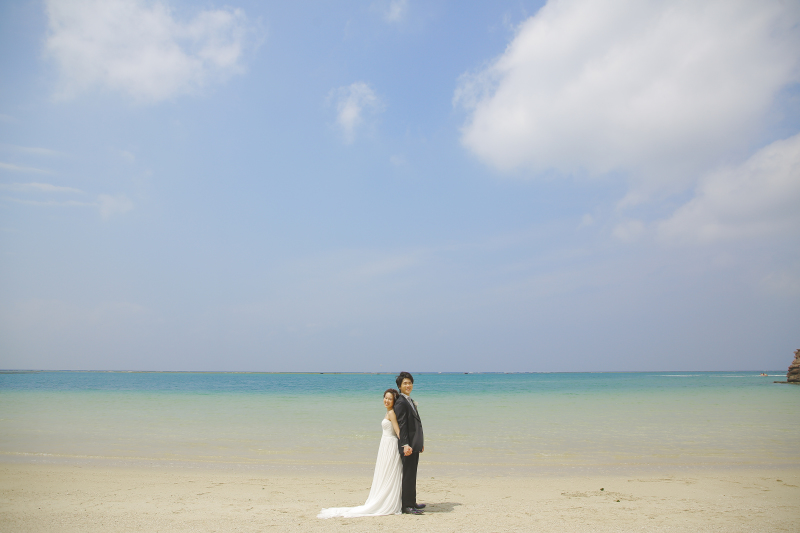 晴れたビーチ!!