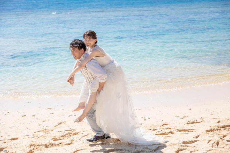 締めのおんぶショット