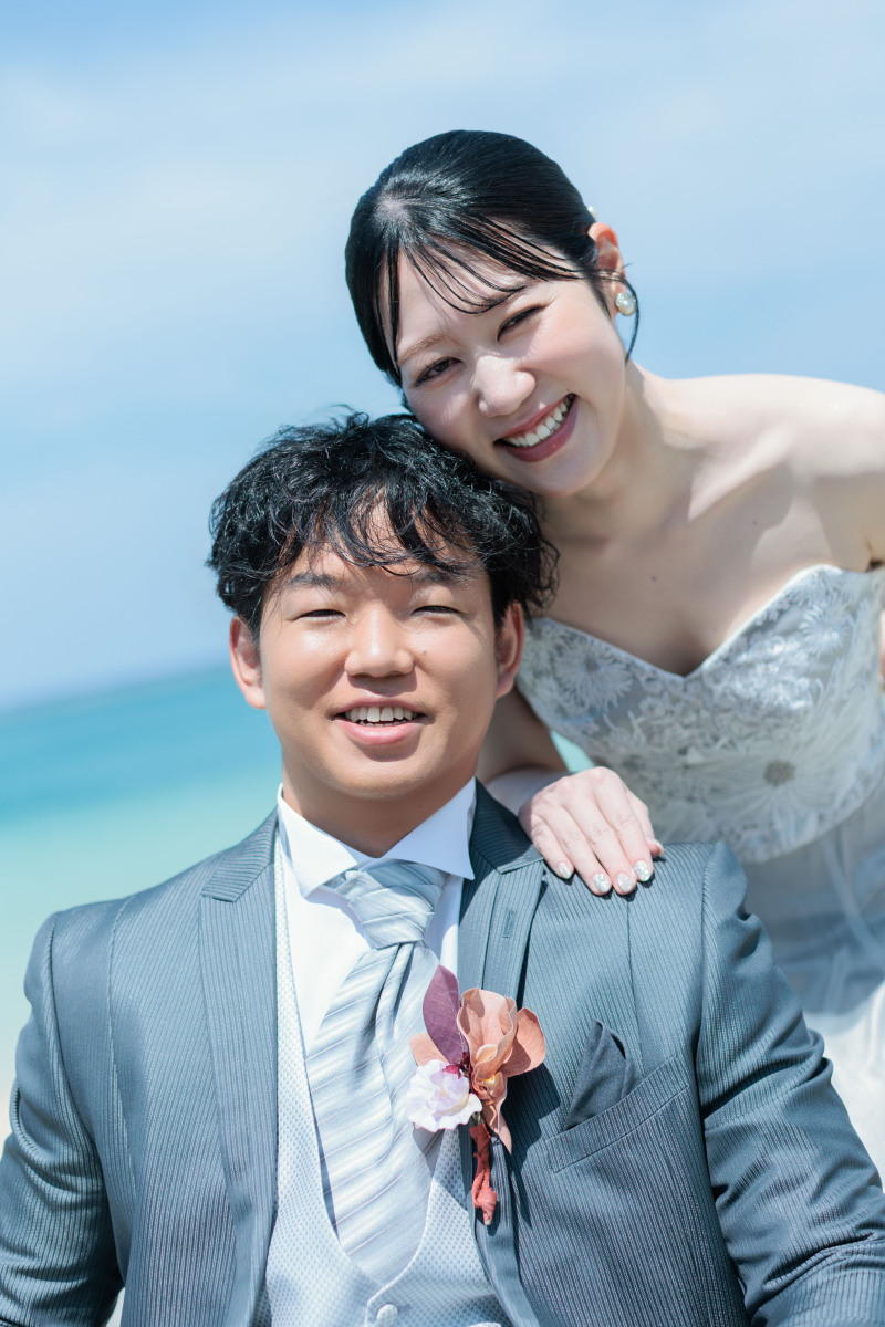 笑顔も素敵に