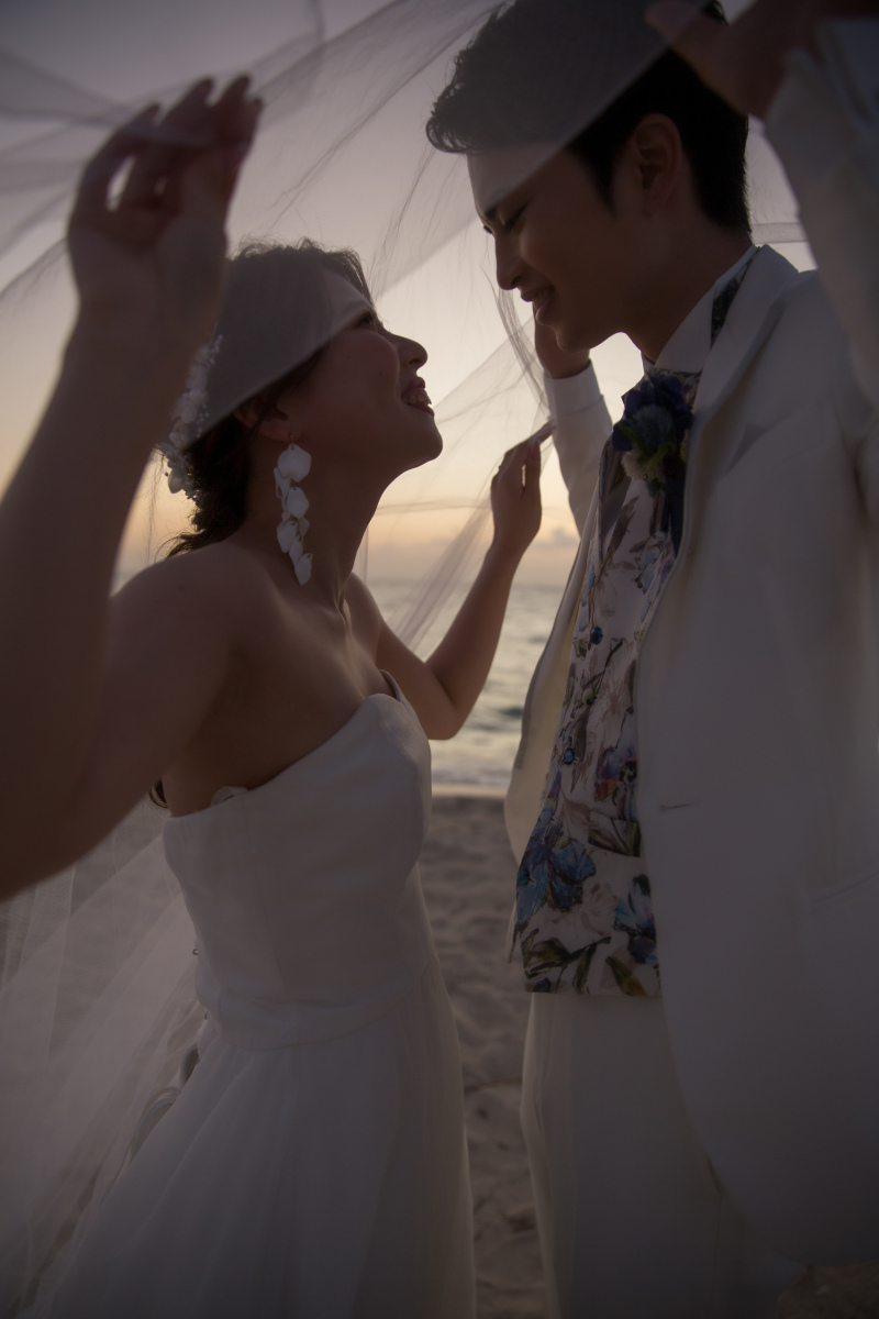 ナチュラルな笑顔