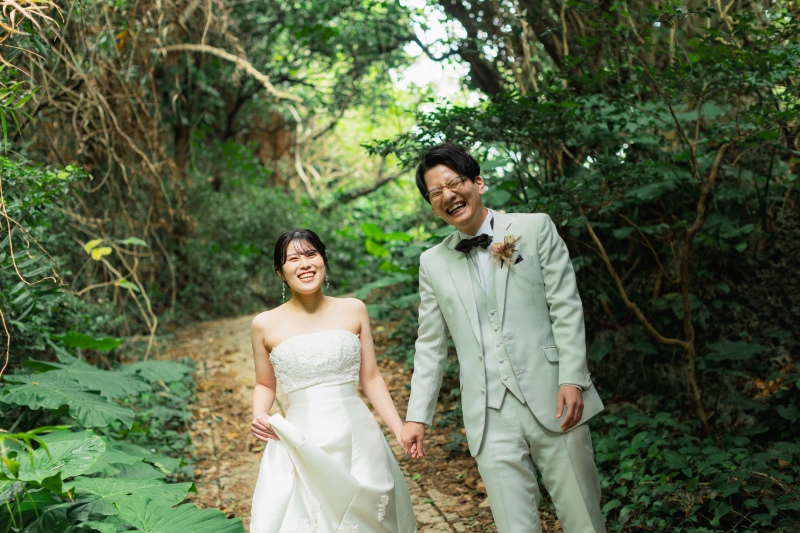 Green,Bridge and Beach