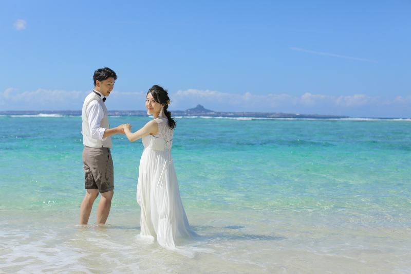 沖縄の海ってテンション上がりませんか？