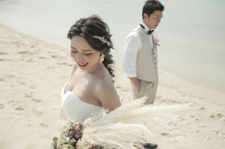 ビーチフォト+夕日オプション