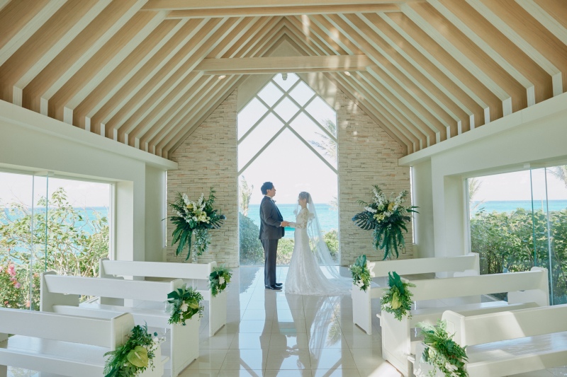 ブルームーンチャペルはその敷地内で楽しめる！