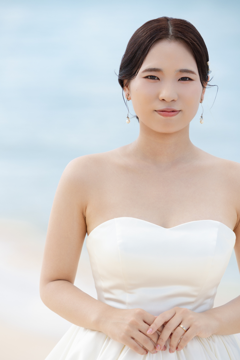 新婦様のソロショット。