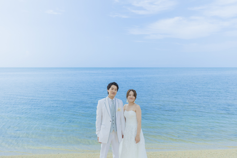 海の色もすごく綺麗です♪