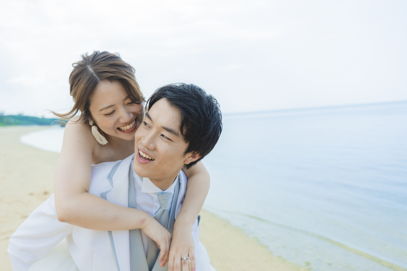 STUDIO SUNS沖縄(スタジオSUNS)_海で撮影できる