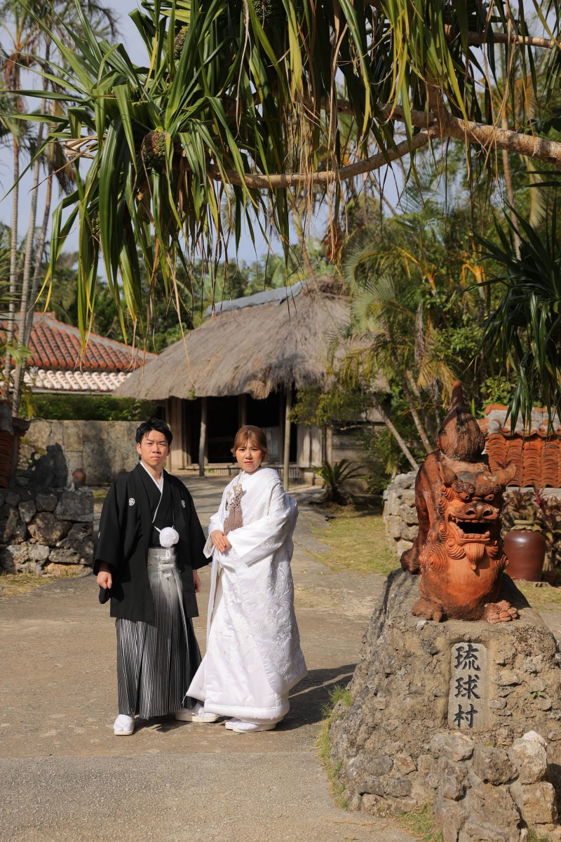 和装と琉球村も合いますね♪