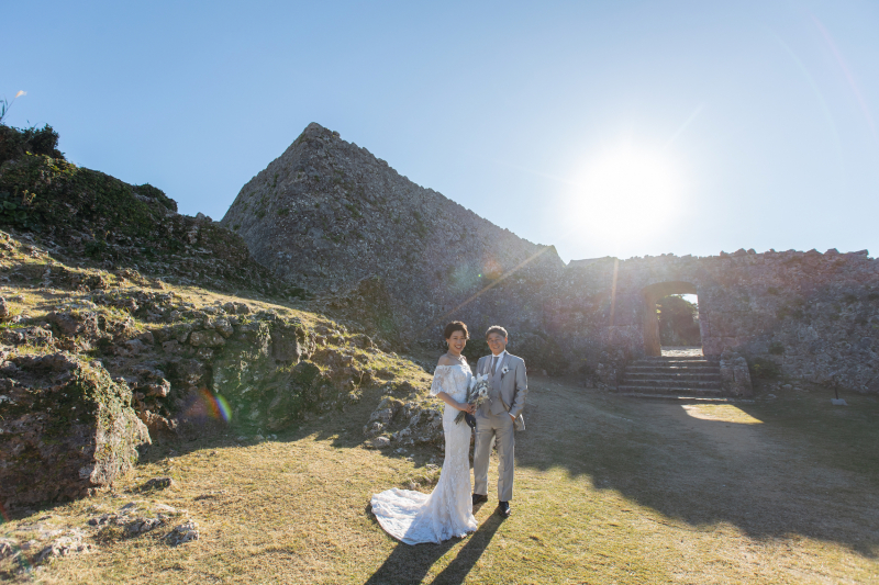 沖縄の世界遺産　中城城跡