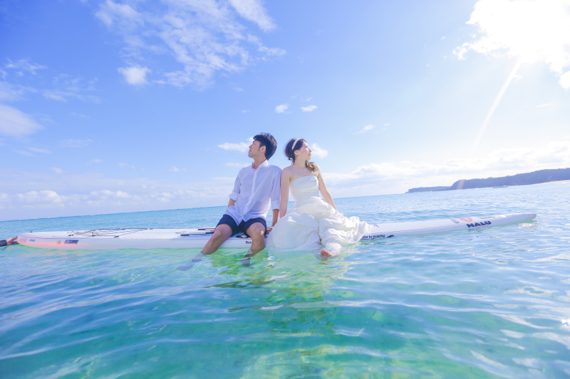 晴れた日こそ海に入りましょう。