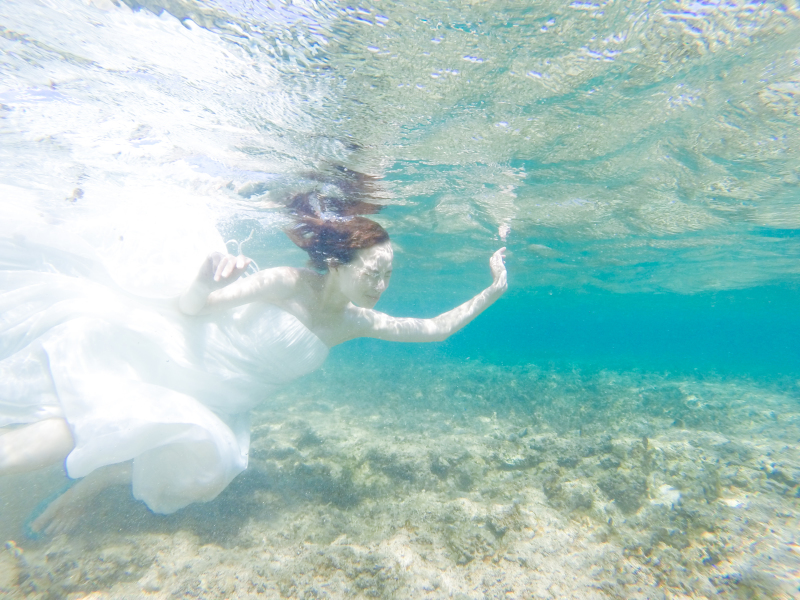 究極の水中写真。