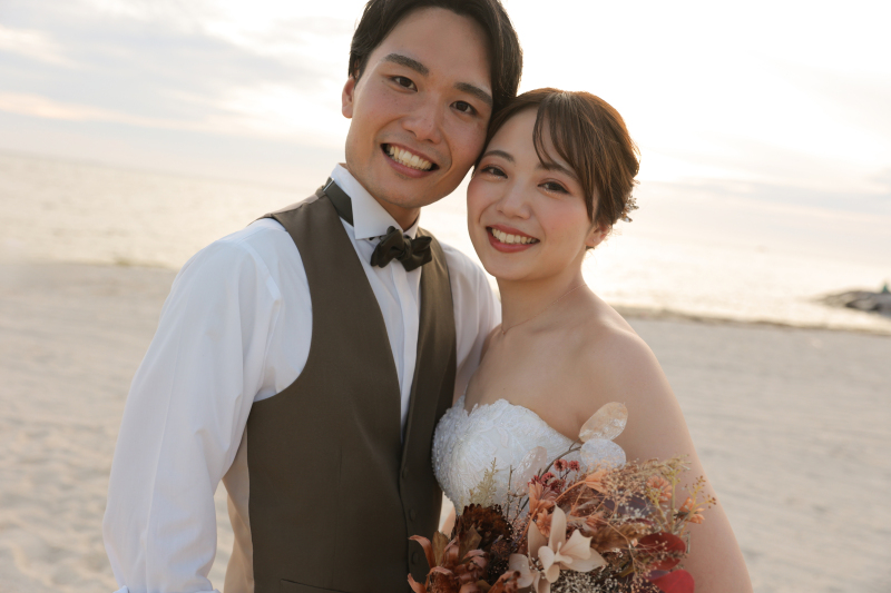 新婦様の雰囲気に合わせたキラキラメイク⭐︎