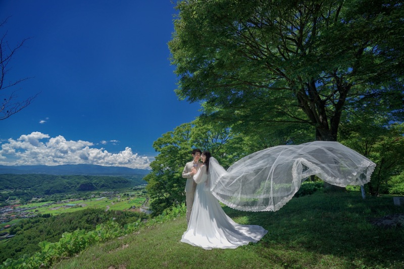 清々しいくらい透き通った空気が漂う軽井沢の高原での一枚☆