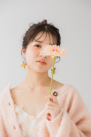 大人かわいいピンクメイク