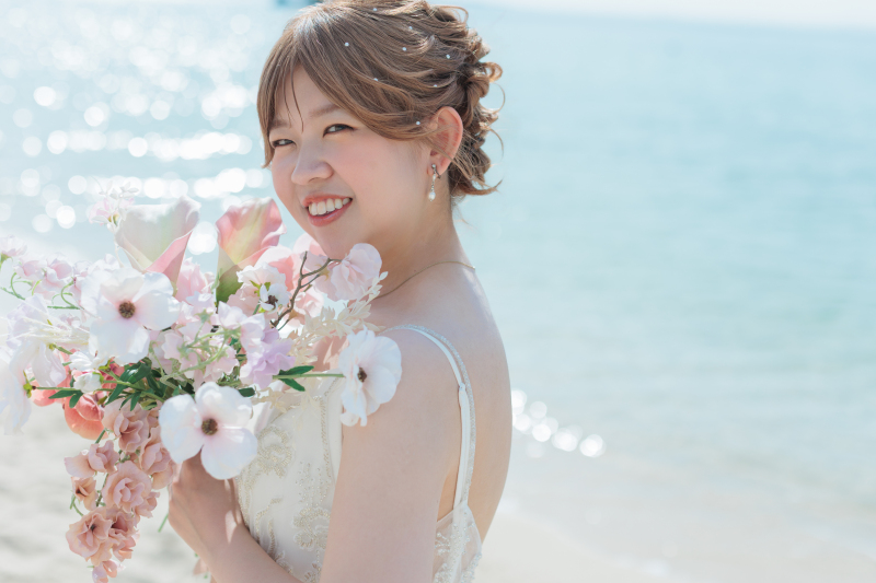 ボブヘアをふわふわアップスタイルに.⋆