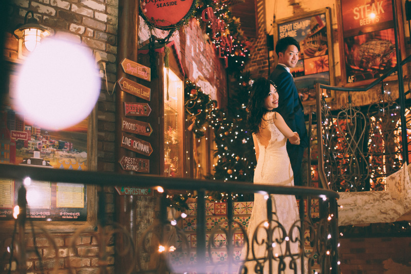 【43,780円】黄昏ドラマティックなアメリカンヴィレッジ撮影♢イルミネーション輝く街並みフォト必見！