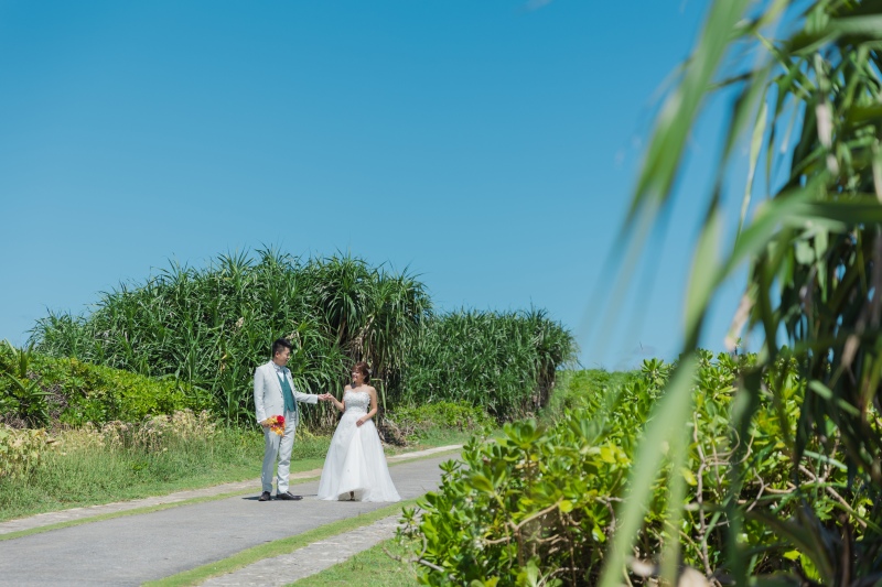 【開放感たっぷり♪】残波岬＆ビーチプラン！写真データ＆アルバム付き　228,030円