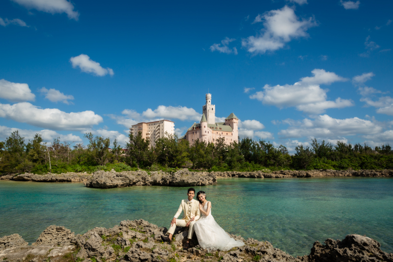 宮古島ビーチ＋うえのドイツ文化村♪写真データ付き