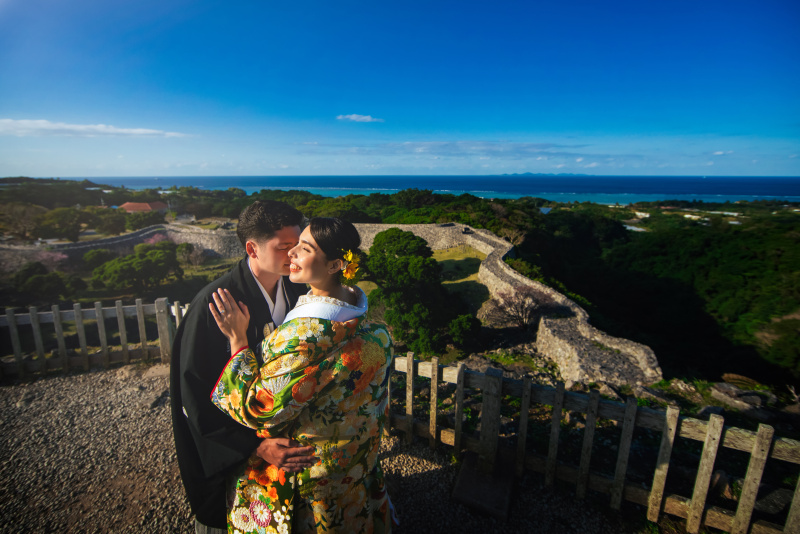 【和装か洋装選べちゃう！】ビーチ＋今帰仁城跡プラン