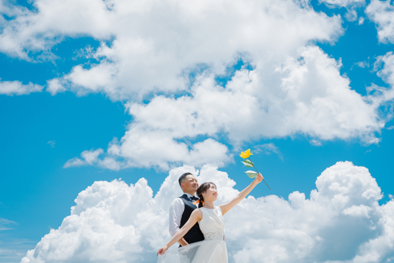 データ200カット！　気軽に撮影できるビーチフォトプラン